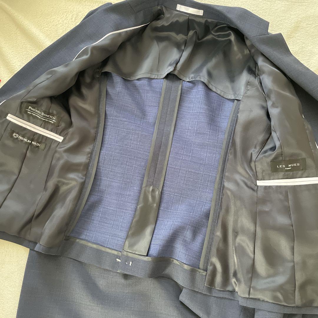 【新品】AOKI 洗えるスーツ3点セット7号