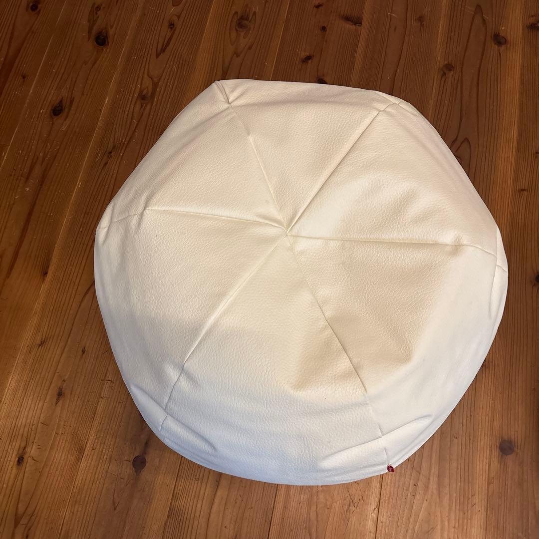 【２個】ハナロロ　オニオンクッション80L　レザーカバー　色：ベージュ