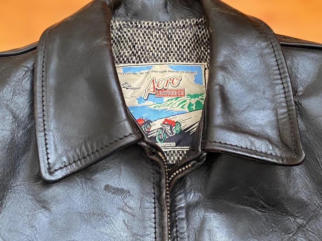 エアロレザー馬革　ハーフベルト　黒/茶芯　レアサイズ34 Mぐらい