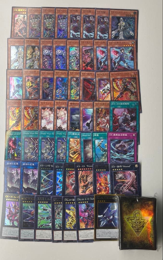 VSK9 ヴァンキッシュソウル　本格構築済みデッキ　管理　机