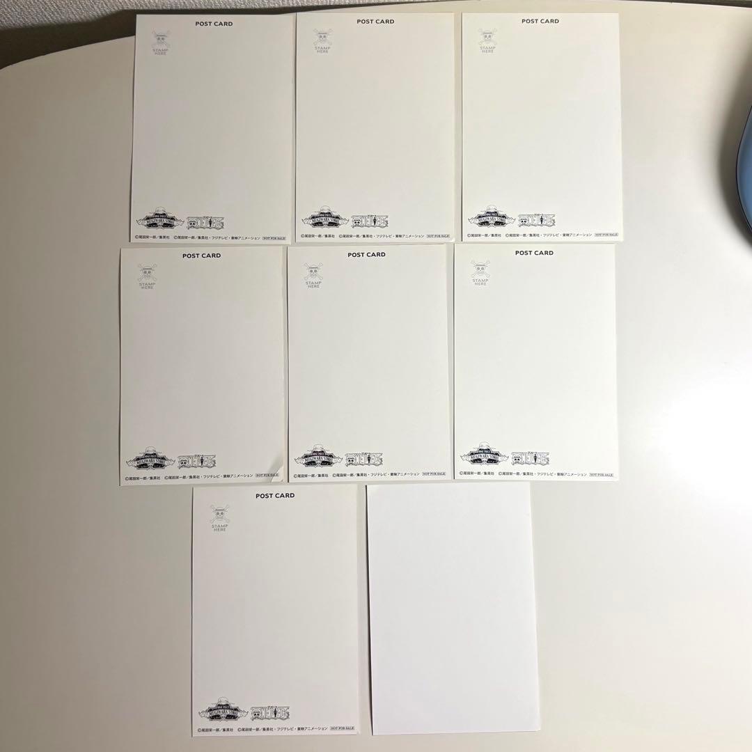 ONE PIECE ポストカード 麦わらストア 限定 15周年 8枚 非売品