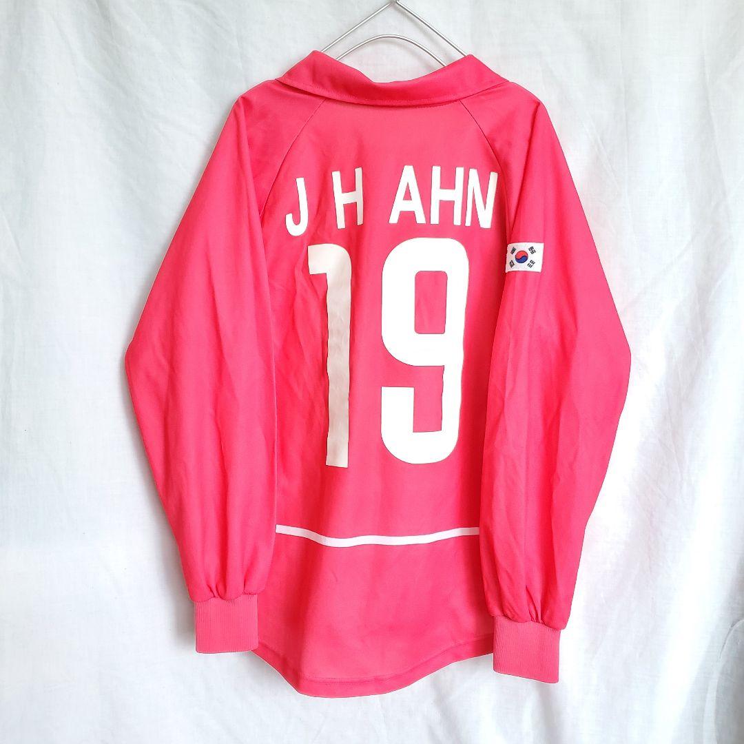 安貞桓　韓国代表 2002ワールドカップ　W杯 日韓 長袖 ユニフォーム