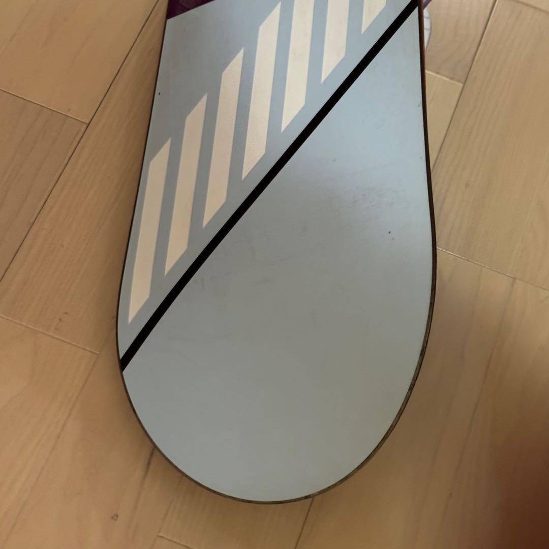 143cm K2 スノーボード 黒 紫 バッグ付き初心者女性レディース格安セット