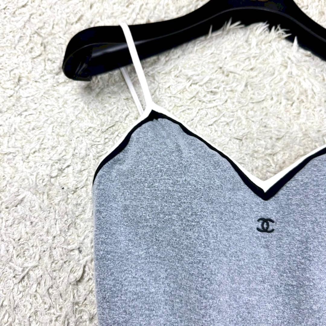 極希少✨CHANEL 98P 水着 ワンピース ココマーク カップ付 保存袋付