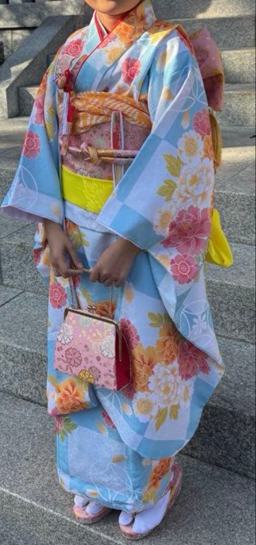七五三 女の子　着物　7歳