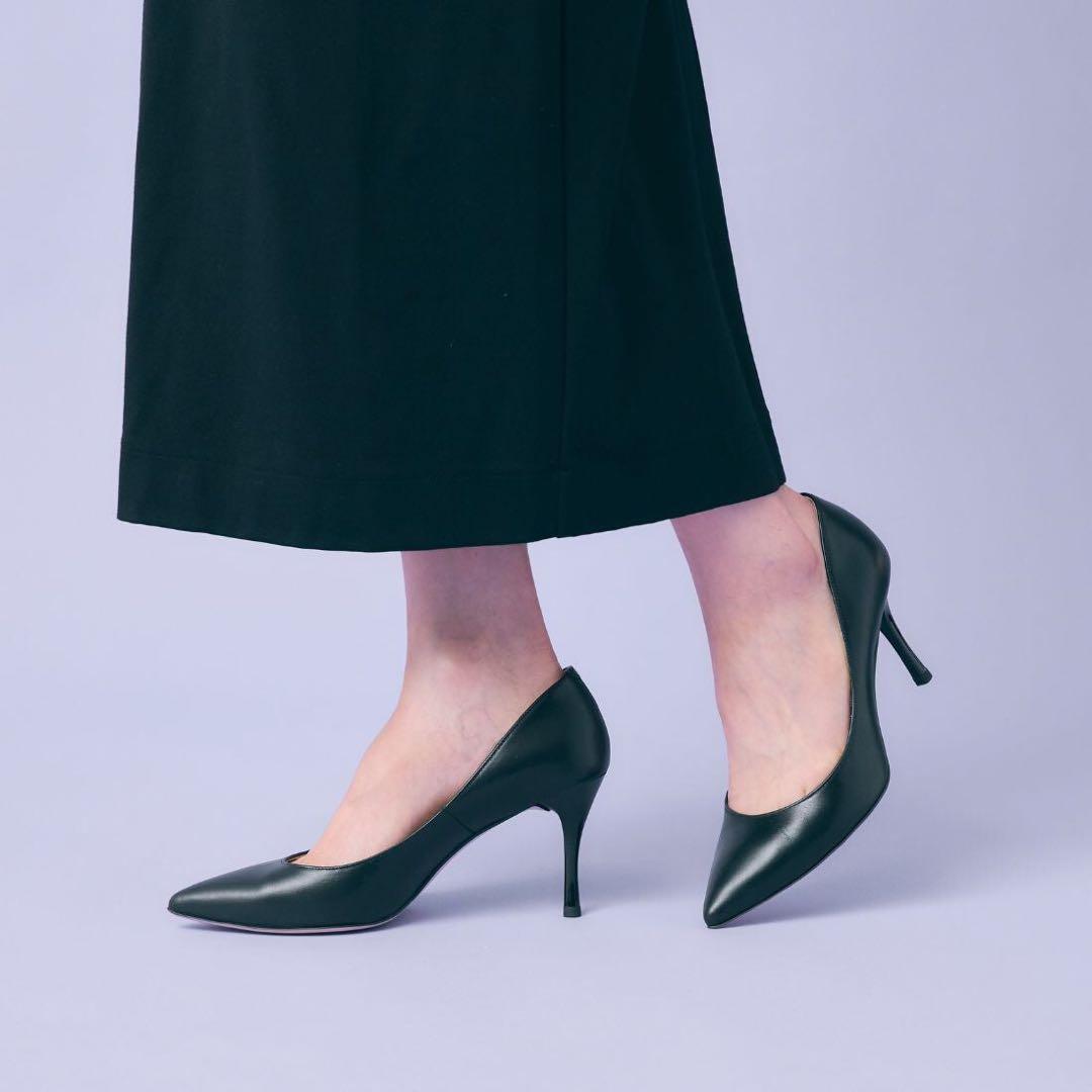 【新品未使用】セブントウェルブ　LovelyWalk ポインテッドトゥパンプス