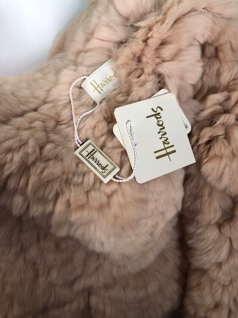 新品未使用★タグ付き★Harrods ハロッズ　レッキスマフラー★ファーストール