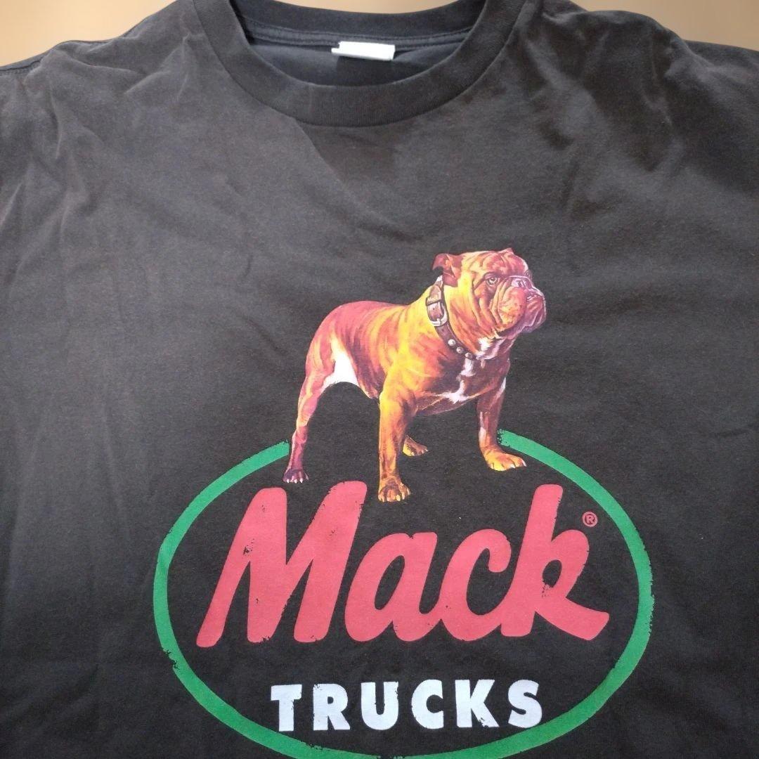 マックトラックスMackTracksブラックフェード　tシャツ