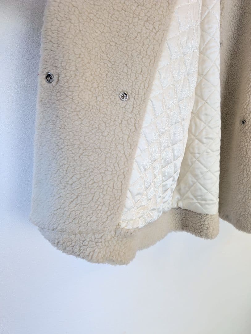 mm6 ボア コート テディベア size 38 made in italy