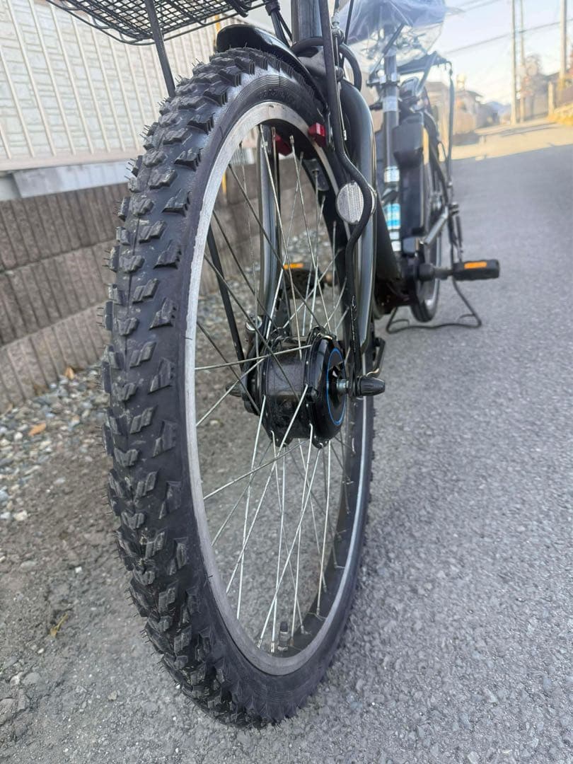 STEPBRUZ 電動アシスト自転車 オリーブグリーン