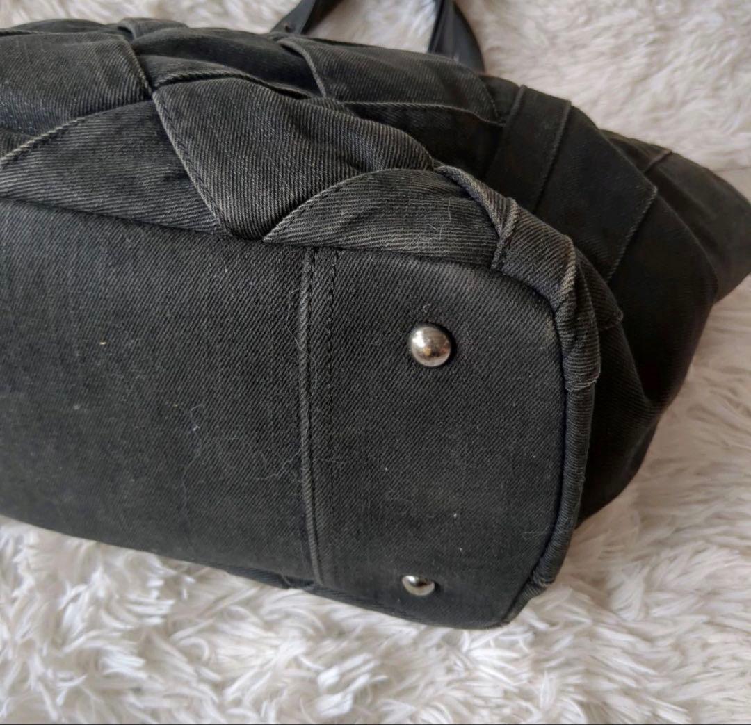 ディーゼル DIESEL デニムトートバッグ 2WAY スタッズ マキシイントレ