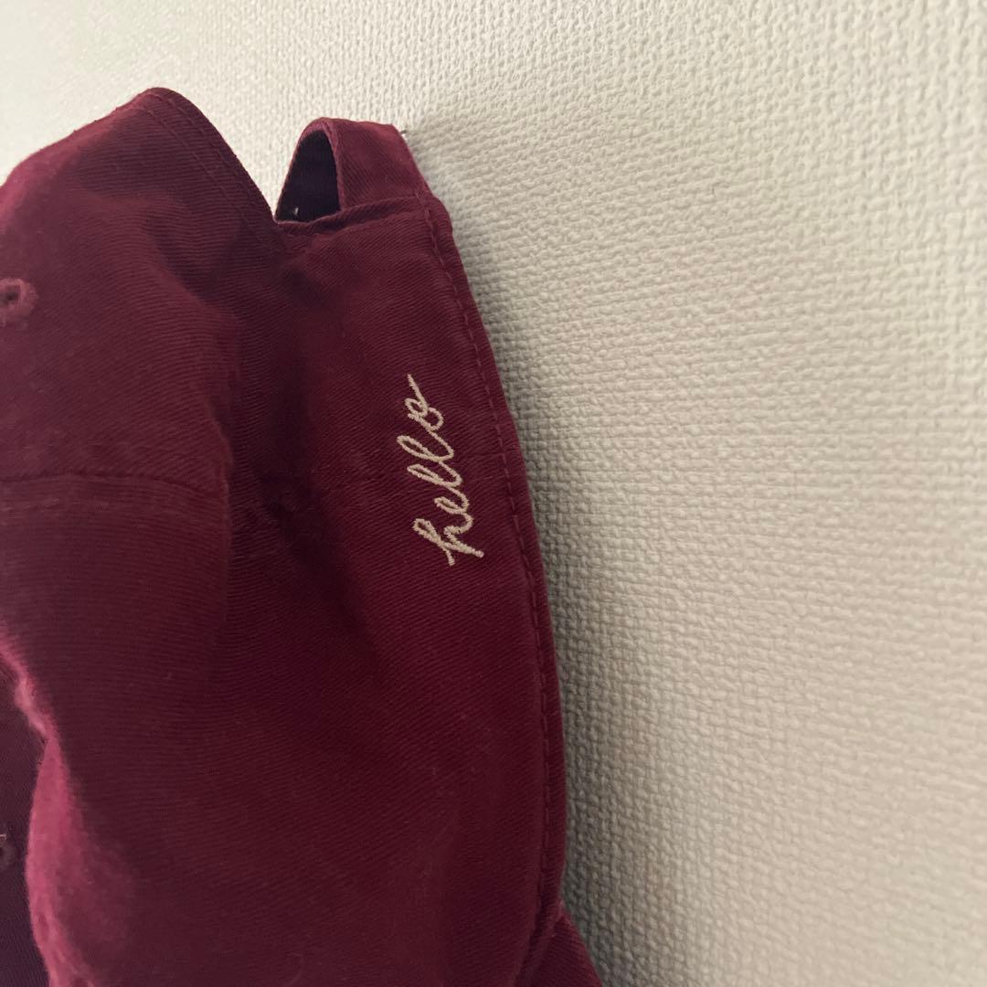 マディソンブルー MADISONBLUE B CAP ボルドー 赤
