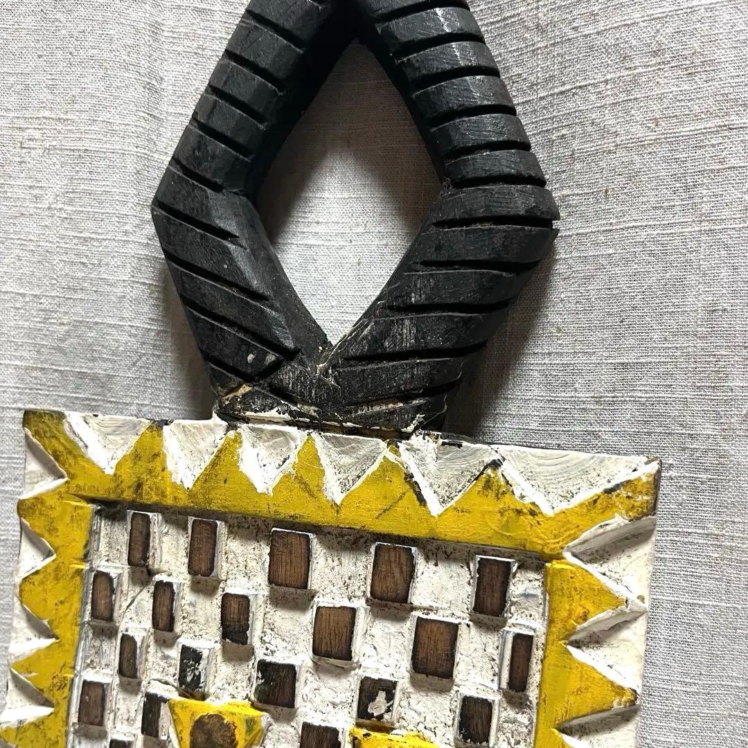 ガーナ購入 バウレ族 コートジボワール プレプレマスク 仮面 アフリカ ③