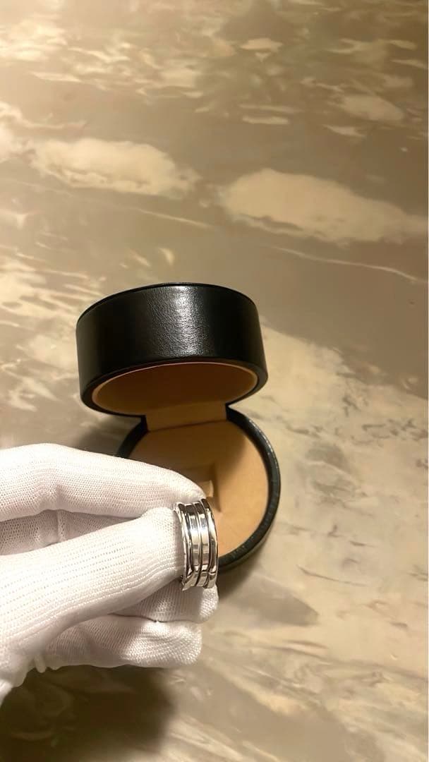 【期間限定値下げ】BVLGARI ビー・ゼロワン リング 18Kホワイトゴールド