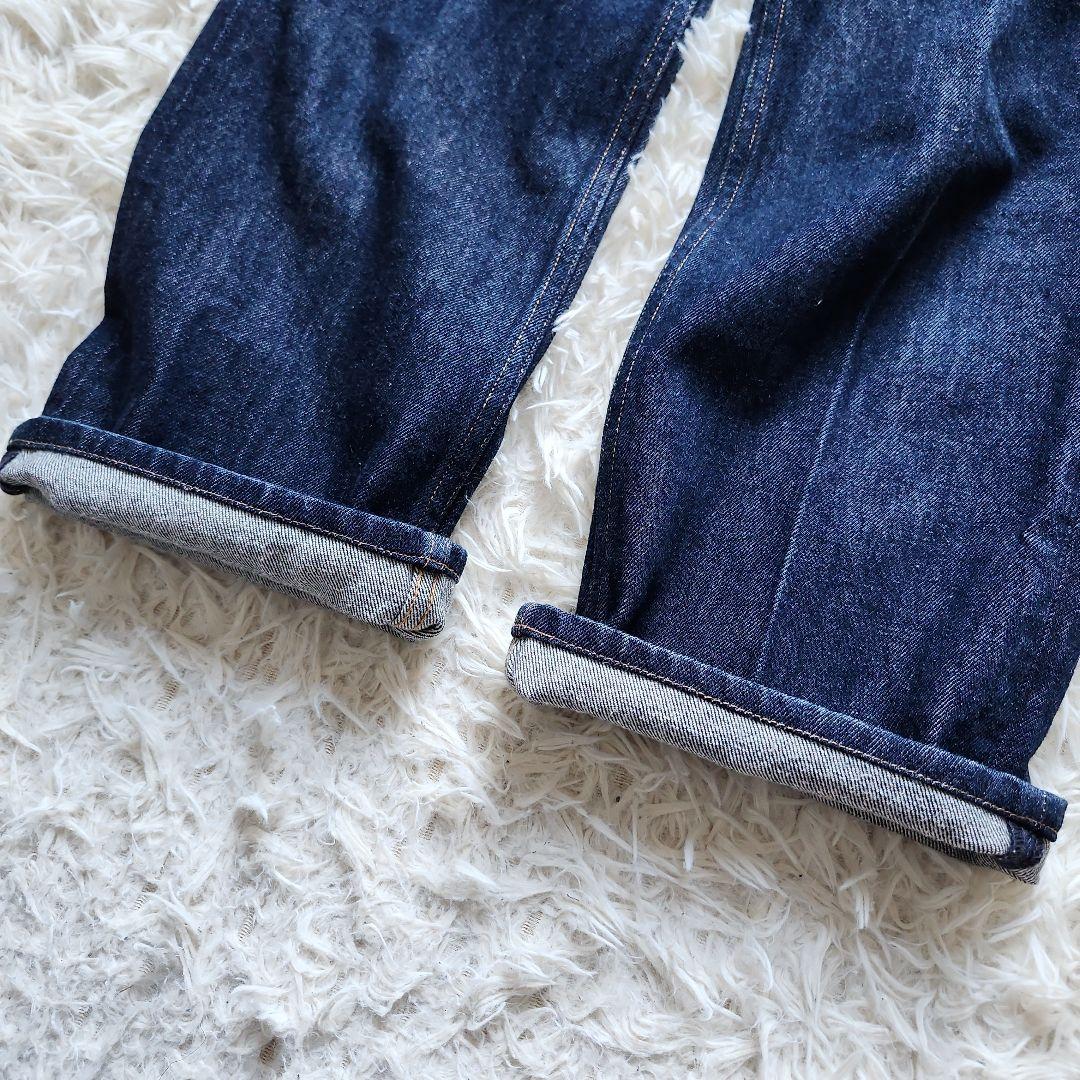 【美品】オーラリー HARD TWIST DENIM 5P PANTS　濃紺