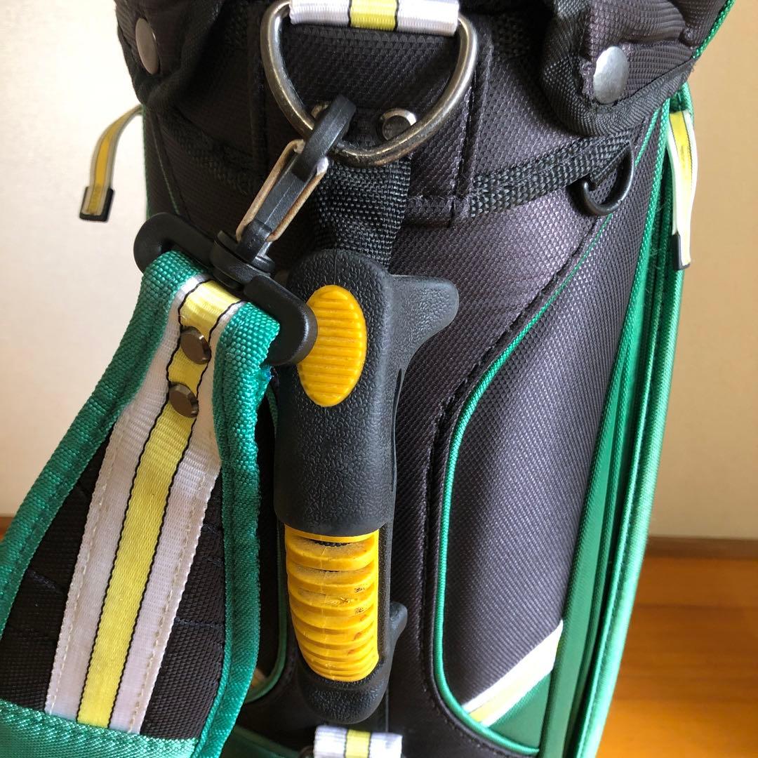 ナイキ NIKE キャディバック ゴルフバッグ グリーン フード付き