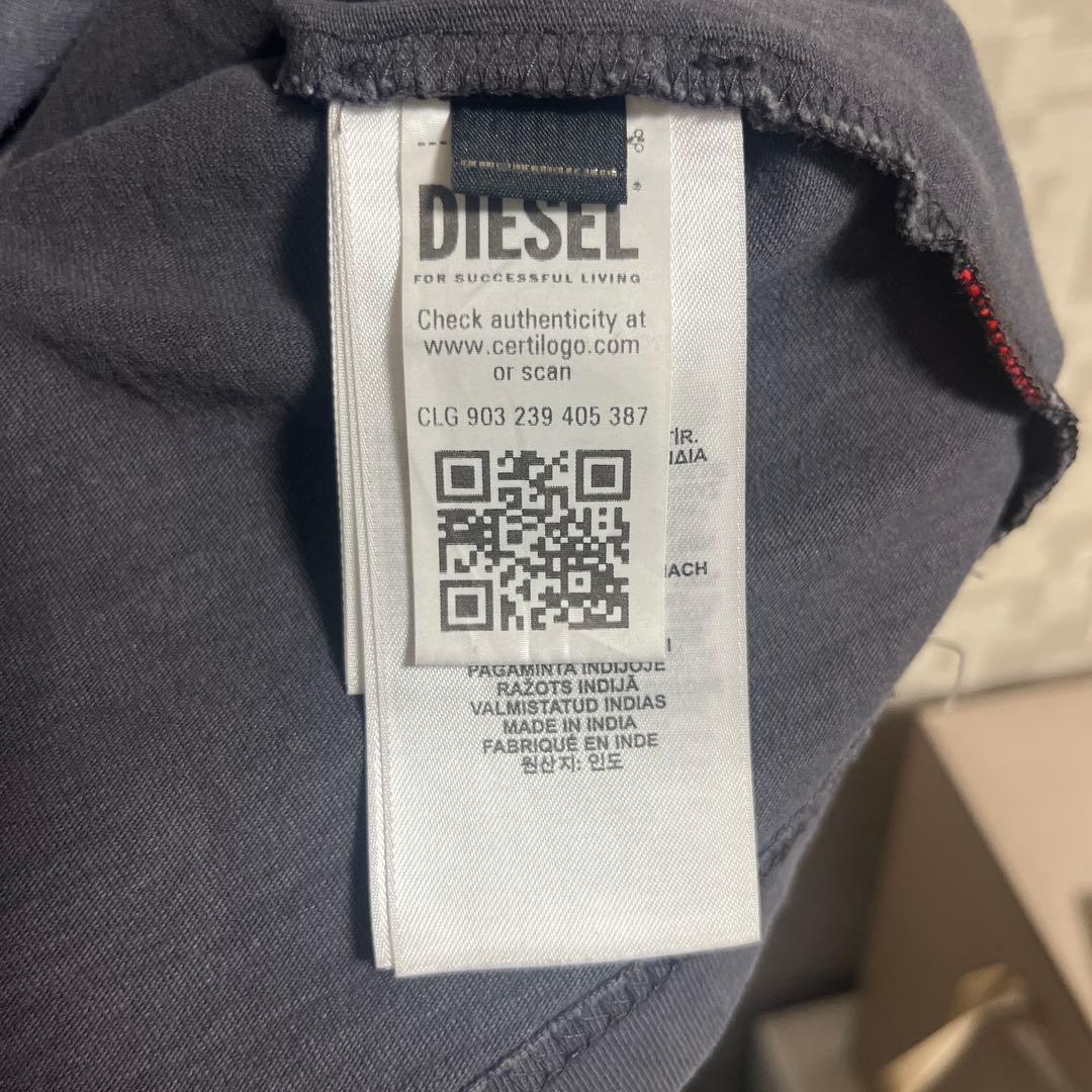【最安値】即日発送 新作 完売品 DIESEL グレー タンクトップ