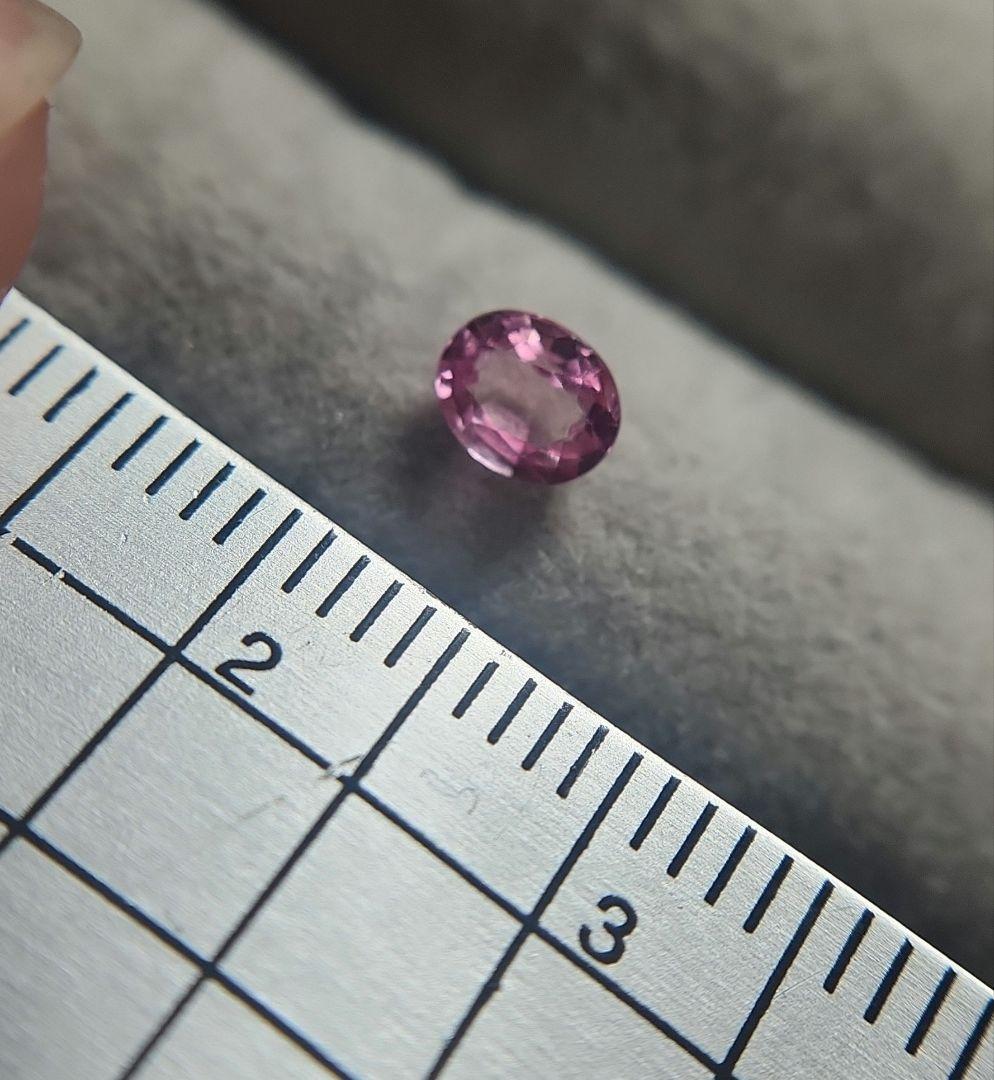 非加熱天然パパラチアサファイア 0.420ct