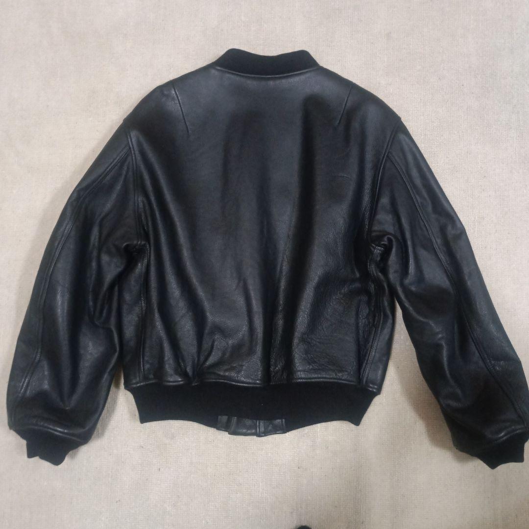 ALPHA INDUSTRIES MA-1 レザージャケット　SIZE L