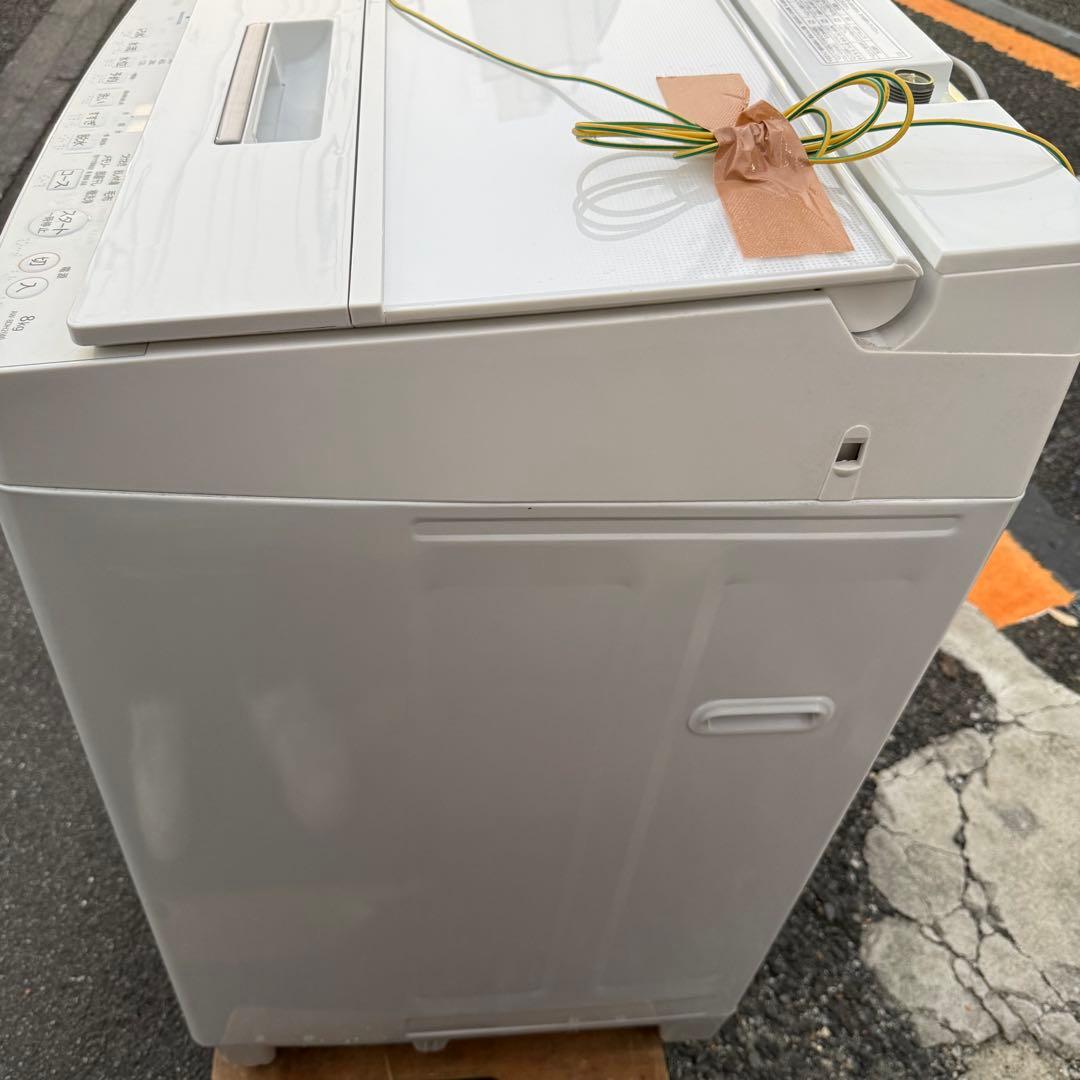 洗濯機　TOSHIBA AW-8DH2 8kg 2022年製