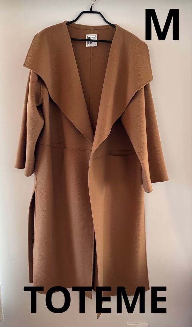 TOTEME トーテム　Annecyコート　キャメル　Mサイズ