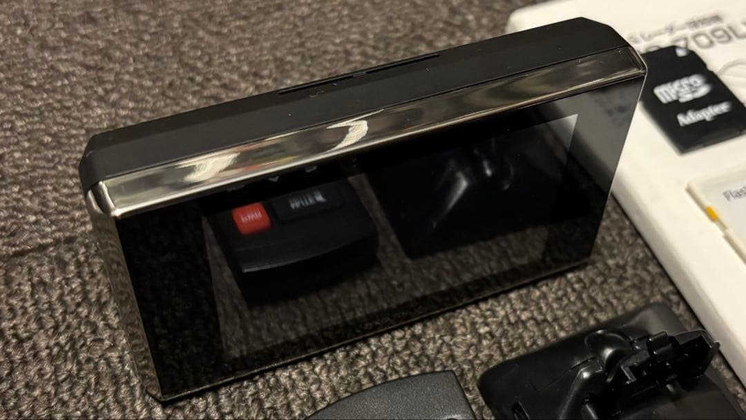 コムテック レーダー探知機 ZERO709LV リモコン.無線LAN内蔵SD