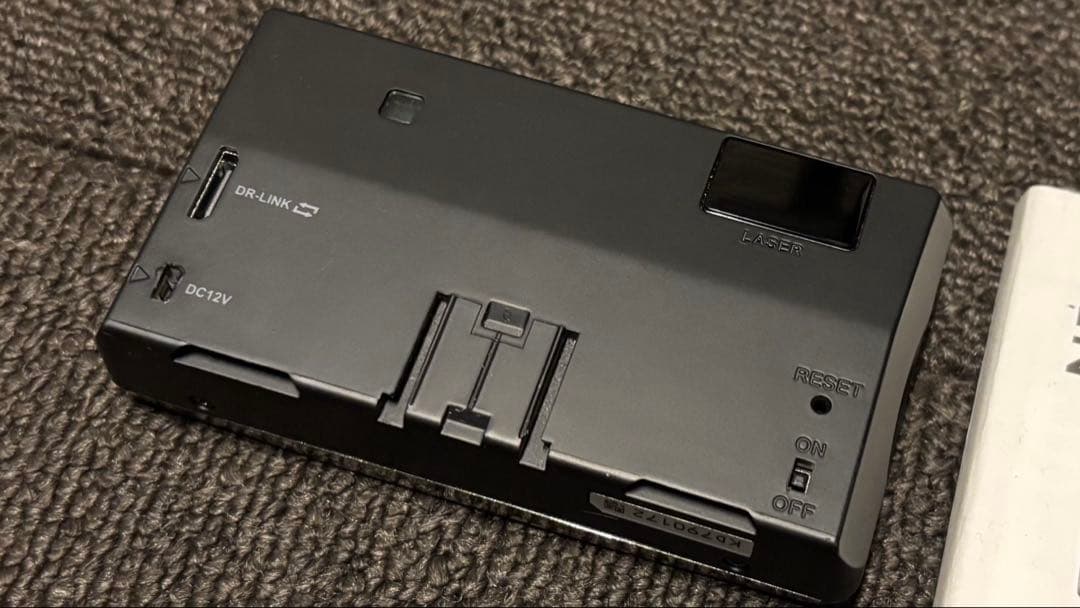 コムテック レーダー探知機 ZERO709LV リモコン.無線LAN内蔵SD