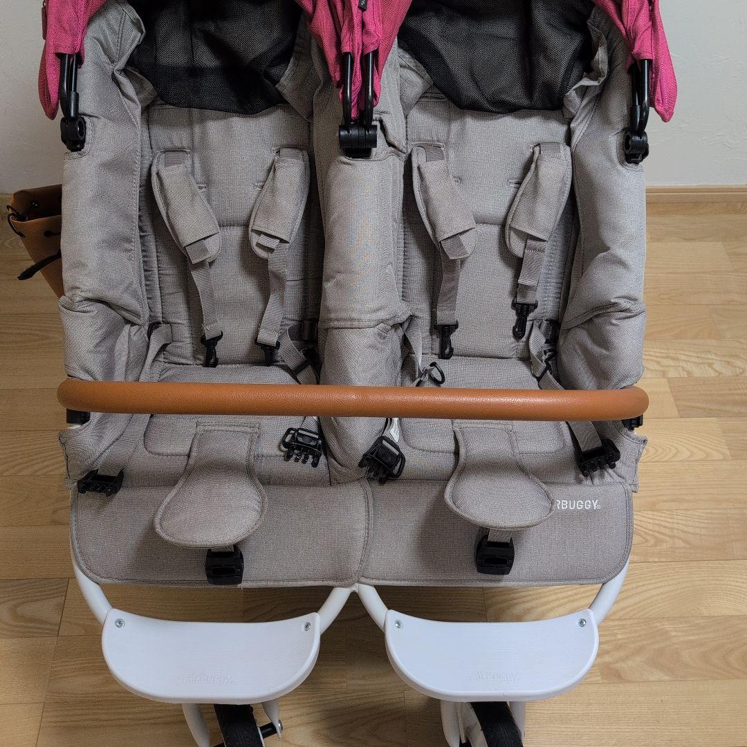 専用です。Air Buggy ダブルベビーカー ピンク
