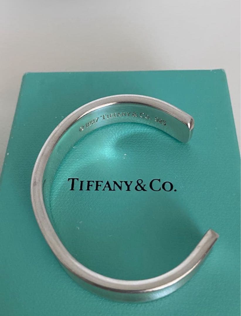 ティファニー　１８３７　ナローカフ　バングル　ワイド　TIFFANY