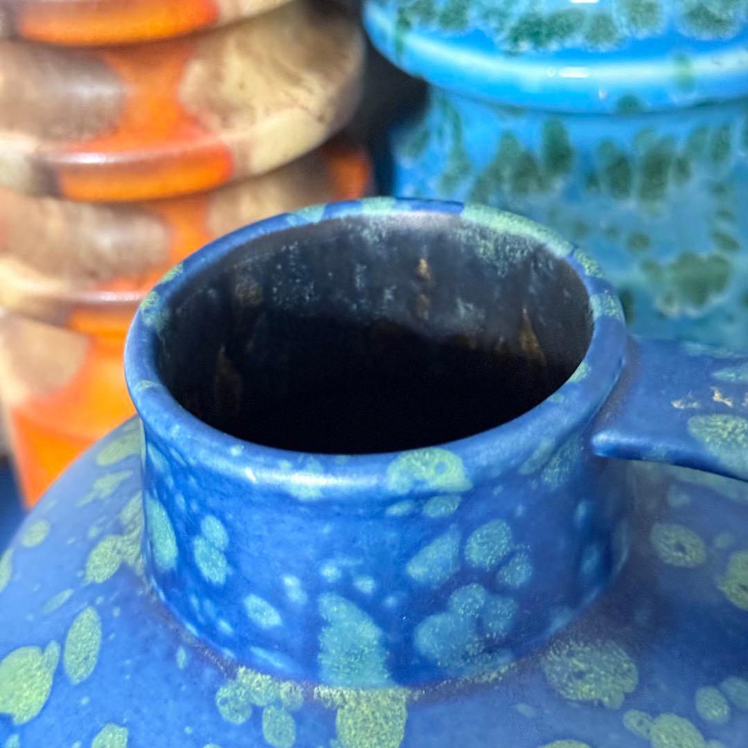 ES keramik 15cm ファットラバ fat lava 花瓶