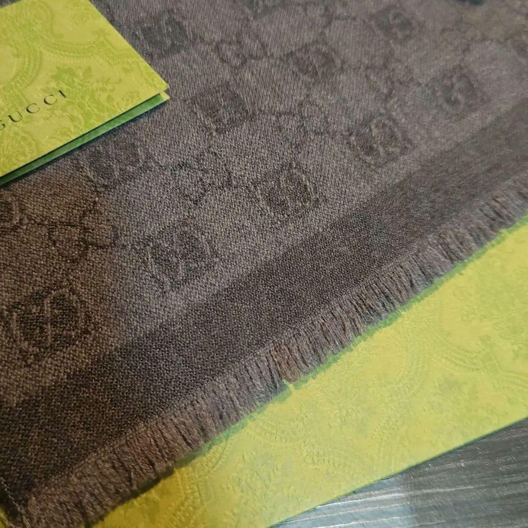 ❤新品箱袋付き❤GUCCI マフラー ストール ショール スカーフ❤ブラック❤