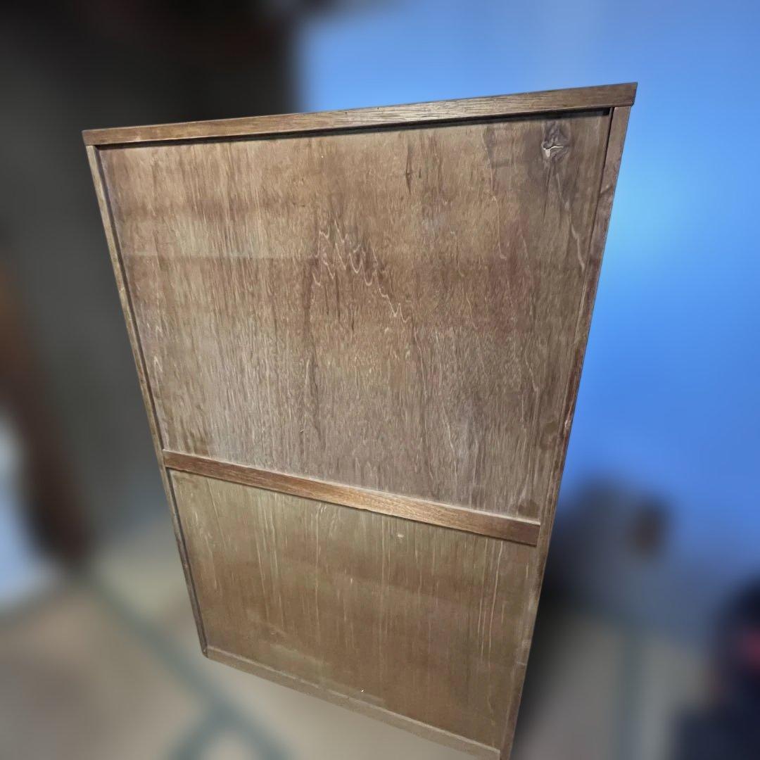 昭和レトロ 7段チェスト ポップカラー オレンジ 引き出し収納 ヴィンテージ