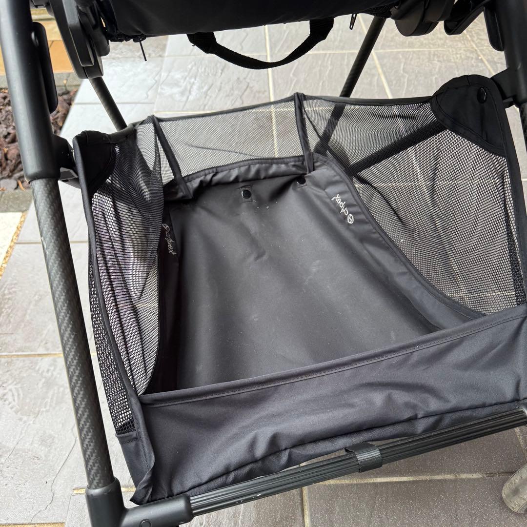 cybex メリオ カーボン 2021 ブラック(ドリンクホルダー他おまけ付き)