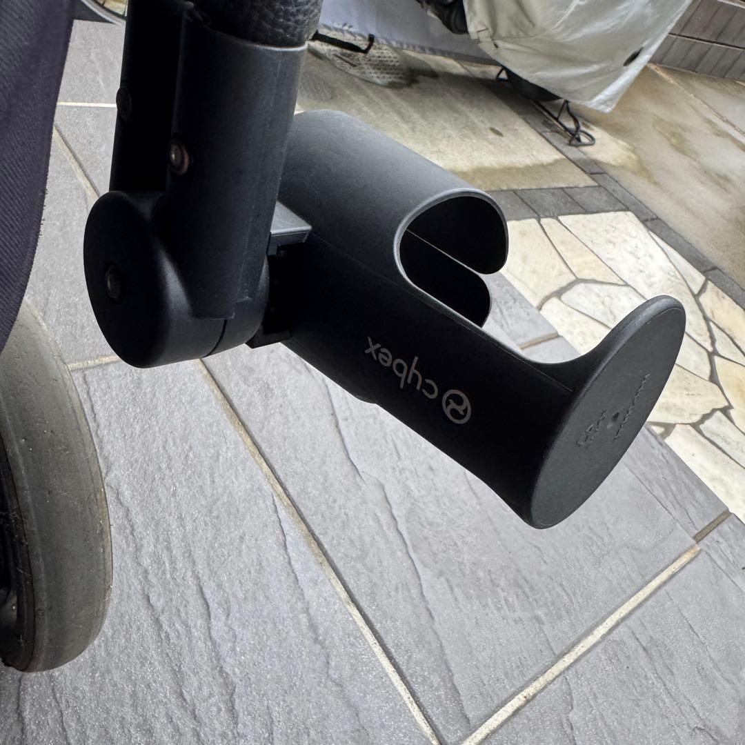 cybex メリオ カーボン 2021 ブラック(ドリンクホルダー他おまけ付き)