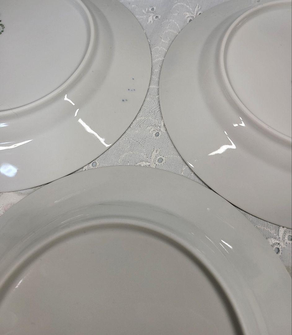 3枚✨ロイヤルコペンハーゲン ブルーフルテッド ハーフレース 19 皿、プレート