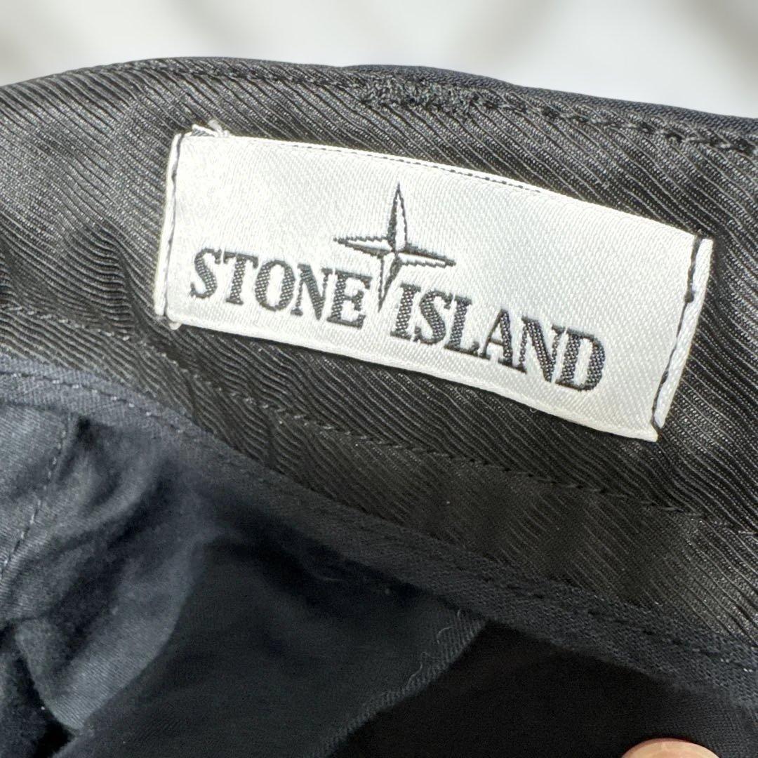 STONE  ストーンアイランド ナイロンテーパードパンツ W34