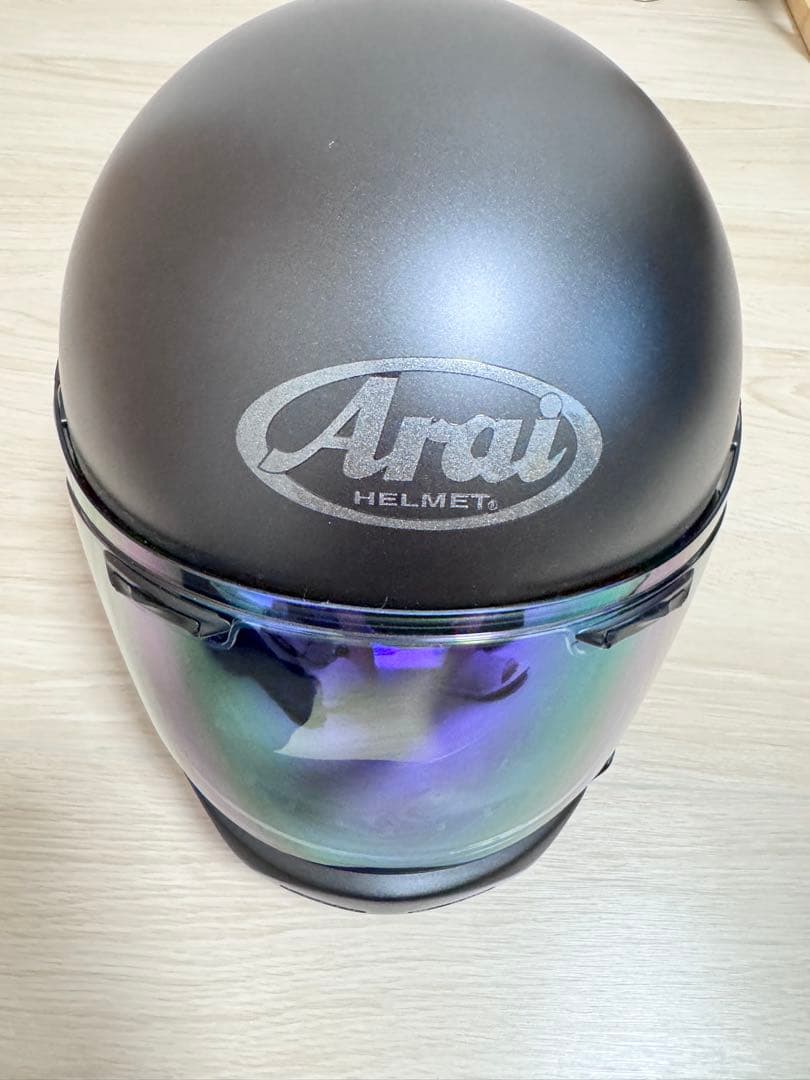 Arai フルフェイス ヘルメット マットブラック 61-62