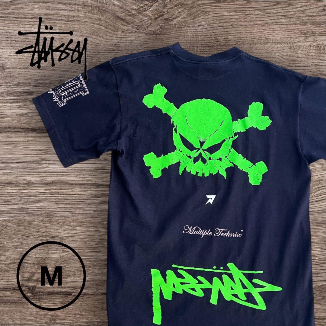 【雑誌掲載】STUSSY×NEXUS7 ホログラムT ブラック 2004