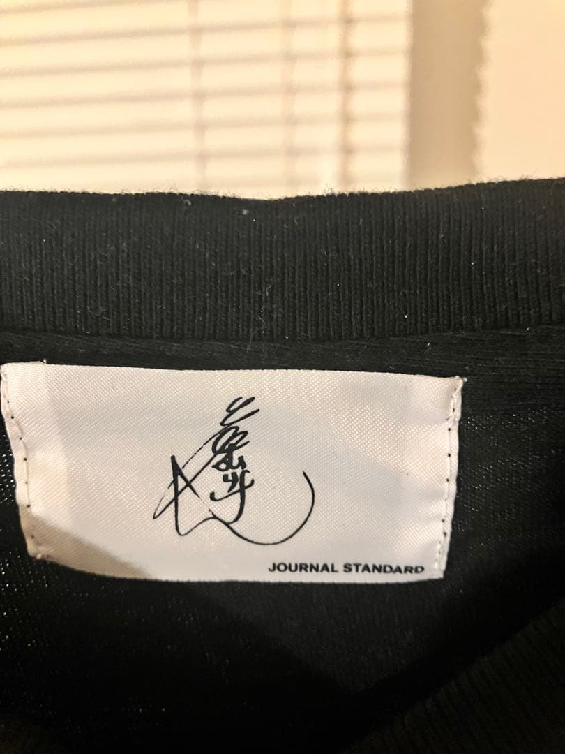 志村けん × JOURNAL STANDARD ロングTシャツ　M ブラック