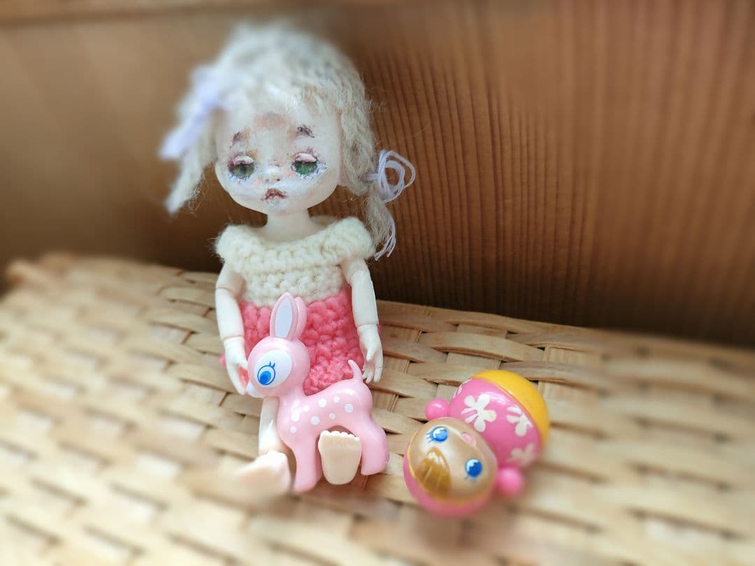 セリアドール（mini）カスタム（試作品）ボディ.ウィッグ付