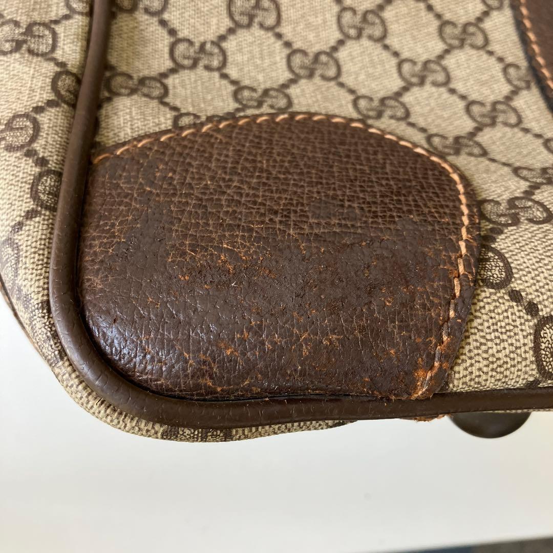 グッチ　ボストンバッグ　GG柄　PVC　3762