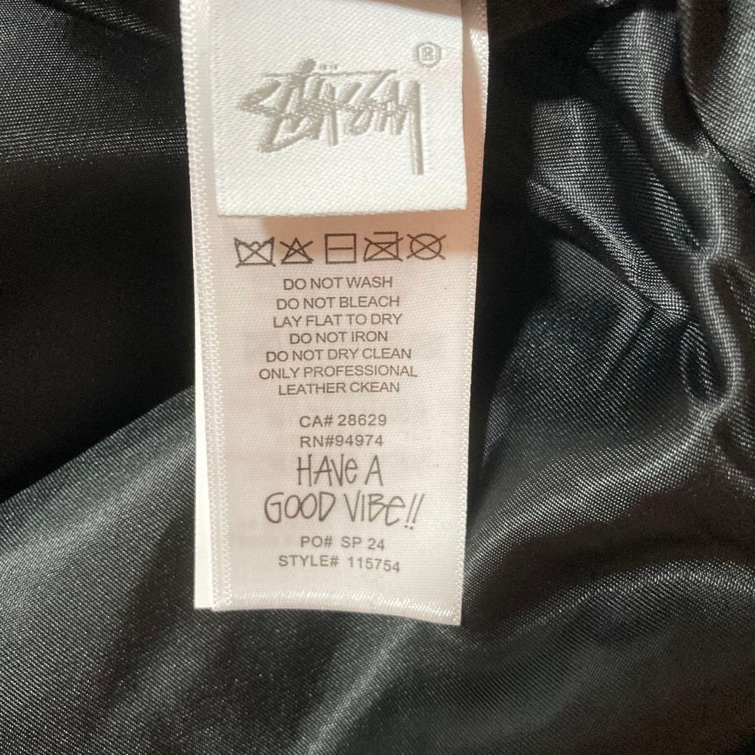 Stussy ブラック ジャケット