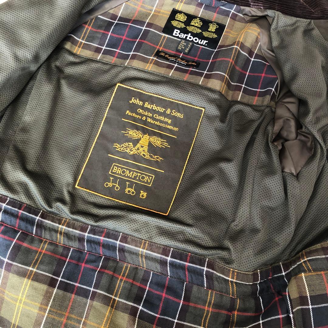ウェア Brompton Barbour Classic Wax Jacket