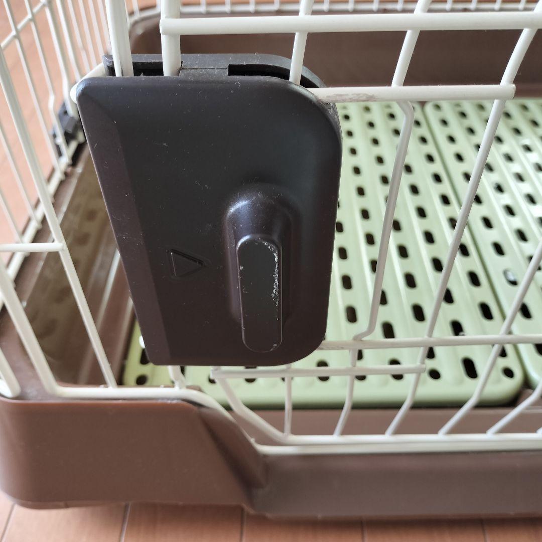 MARUKAN 　マルカン動物用ケージ ホワイト・ブラウン