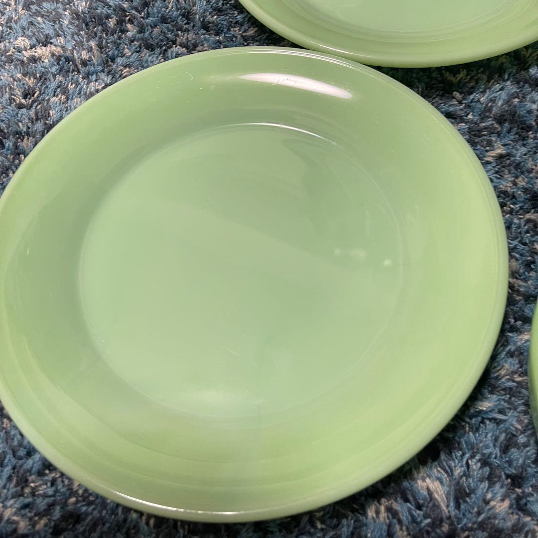 ファイヤーキング 翡翠色 食器 6点セット バラ売り不可 最終値下げ