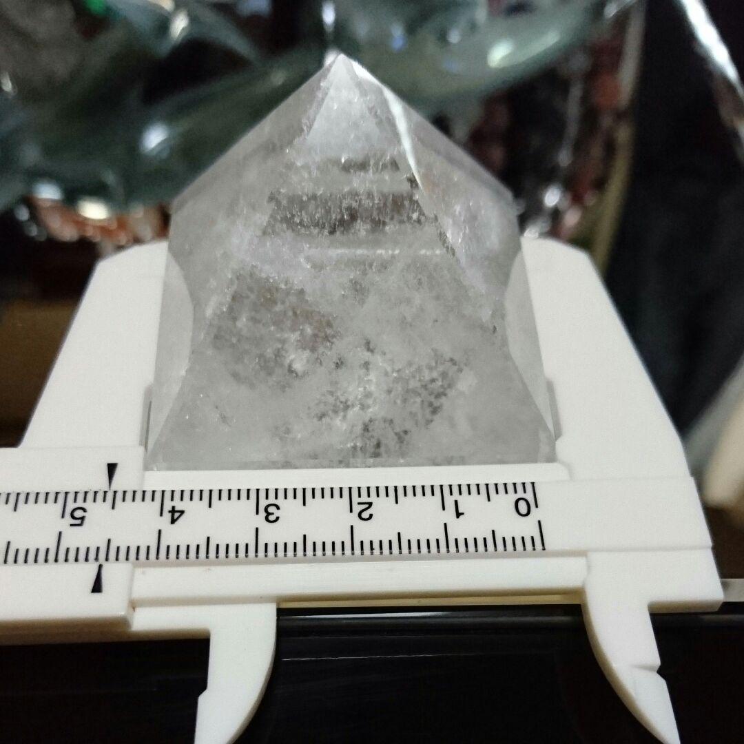 sould❗☆高品質❗神秘的天然石水晶ピラミット☆