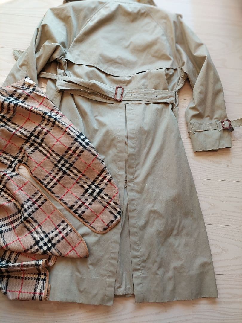 バーバリー▪︎トレンチコート▪︎取り外し可のウールライナー付き