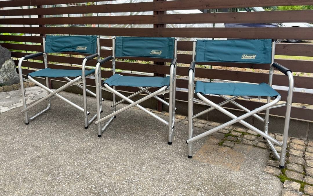 Coleman ローリングキャプテンチェア 3脚