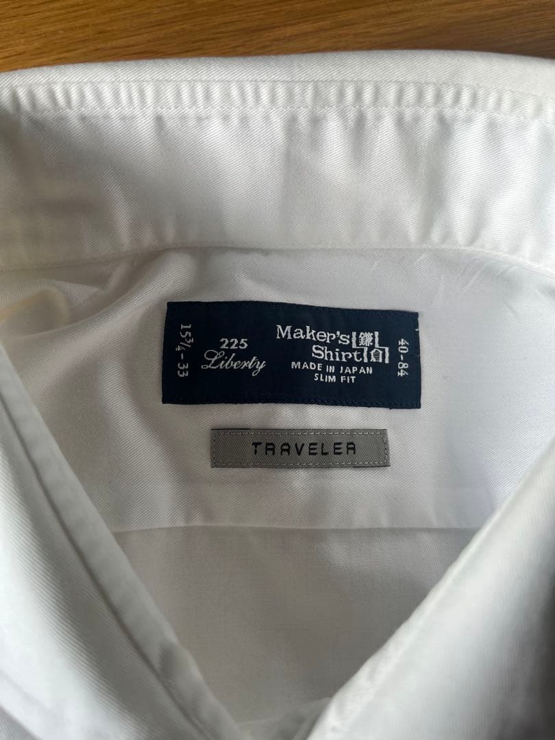 鎌倉シャツ Maker's Shirt Traveler ワイシャツ
