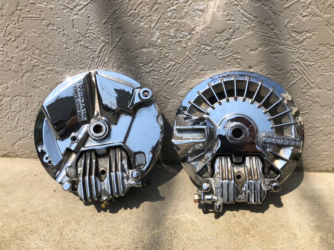 cbx400f メッキ　インボード　キャリパー